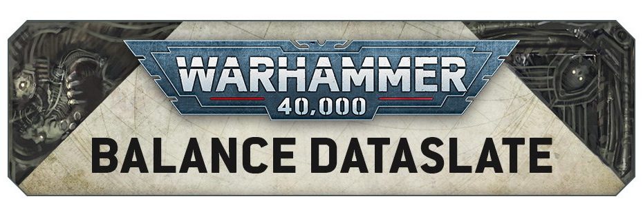 Données d'équilibrage de Warhammer 40,000 - Voir les changements pour votre armée préférée