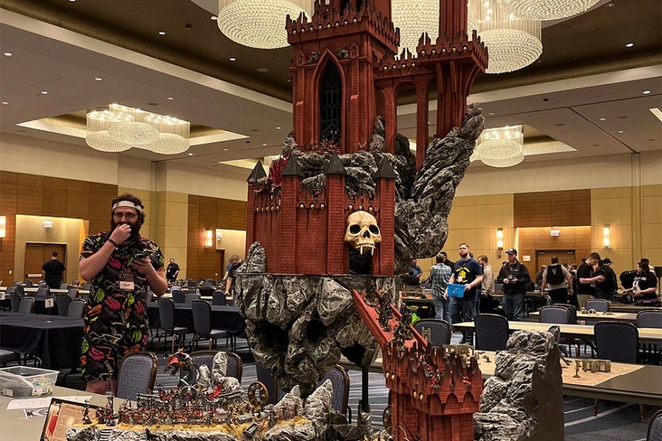 Les morts-vivants ont marché sur AdeptiCon dans cet incroyable écran Soulblight Gravelords