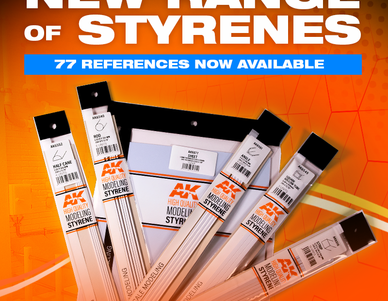 AK News de Septembre 2022 Nouvelle gamme de Styrène de modélisation