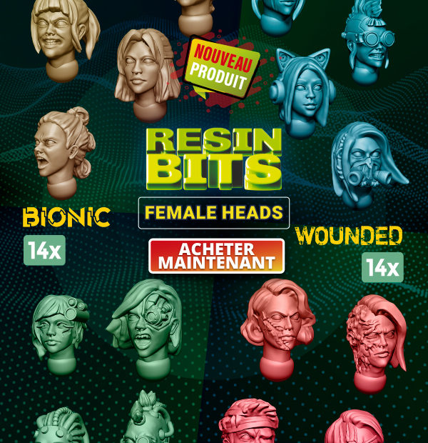 Têtes de femmes, Green Stuff World