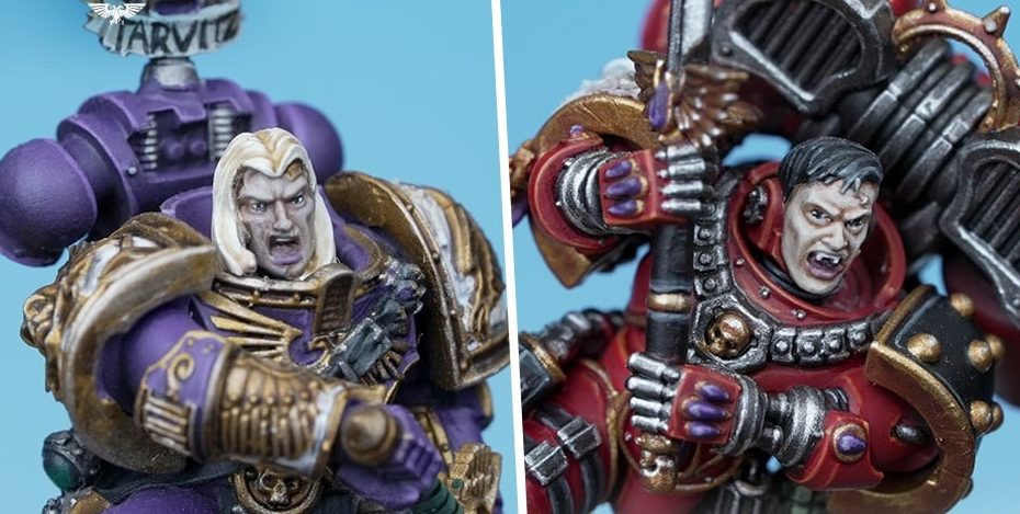peindre les yeux des figurines