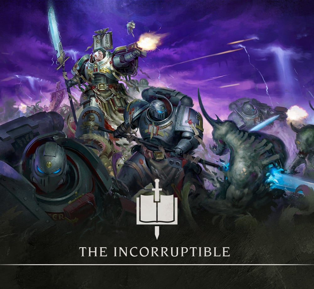 Figurine Games Workshop Warhammer 40k - Gris/doré