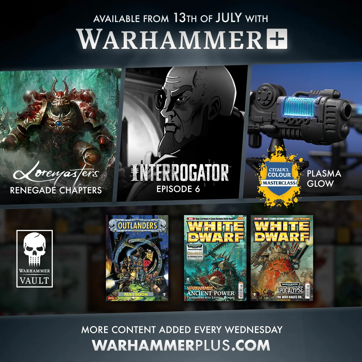 Calendrier Warhammer Plus