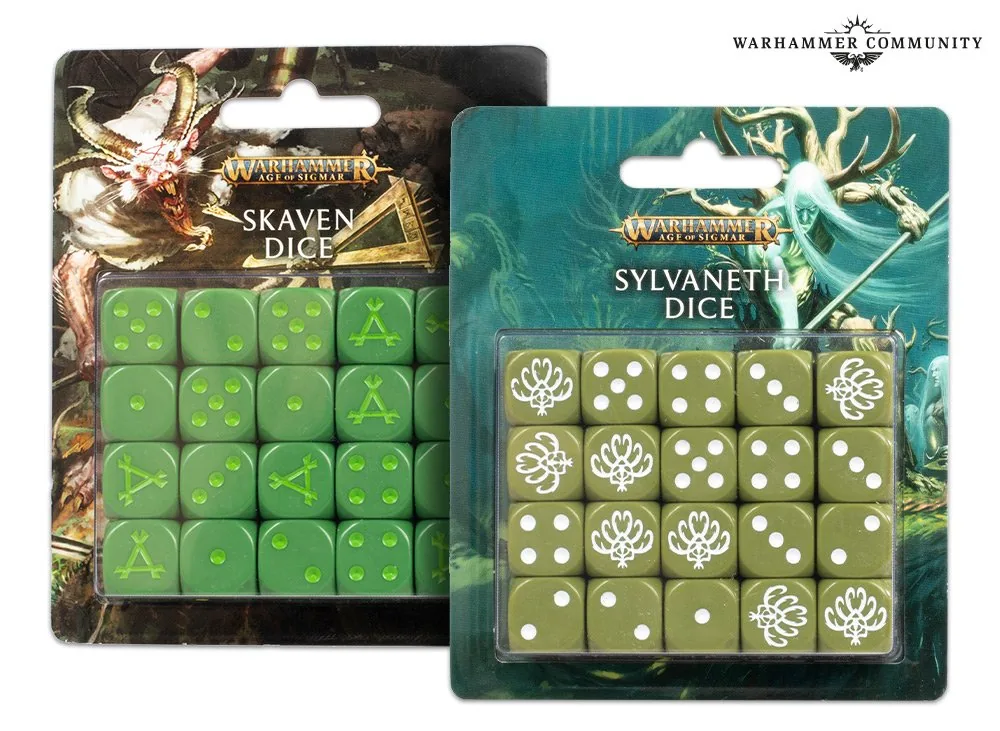 Jeux de dés – Sylvaneth et Skaven