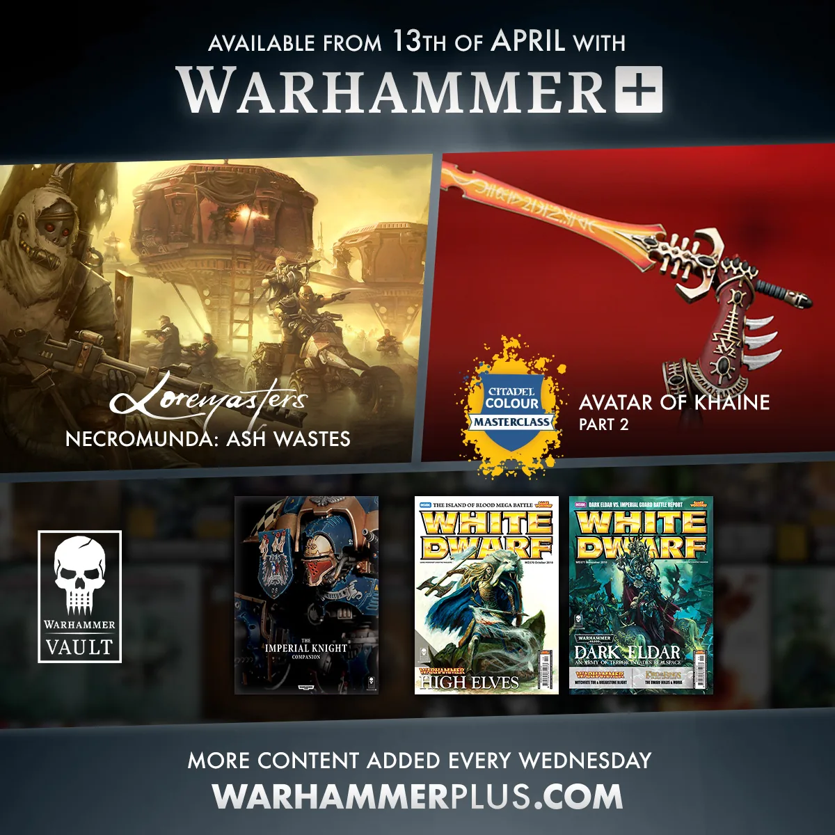 Warhammer Plus Schedule
