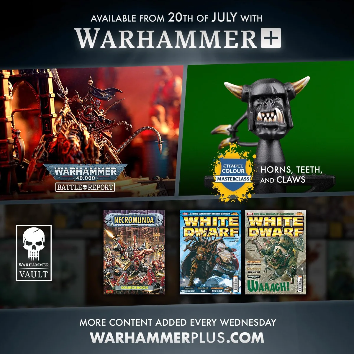 Calendrier Warhammer Plus