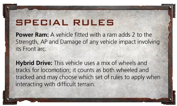 Règles spéciales