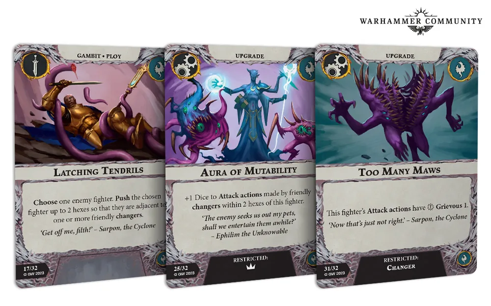 Cartes WHUW Pandaemonium du 27 avril2