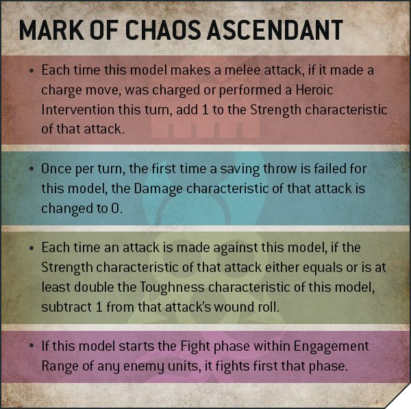 Marque du Chaos Ascendant