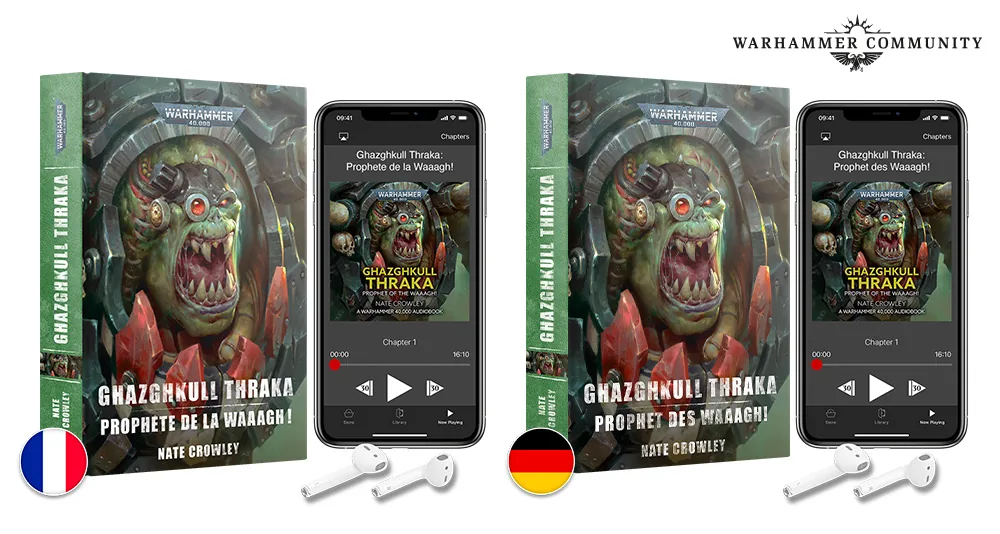 Ghazghkull : Prophète de la Waaagh !  éditions française et allemande