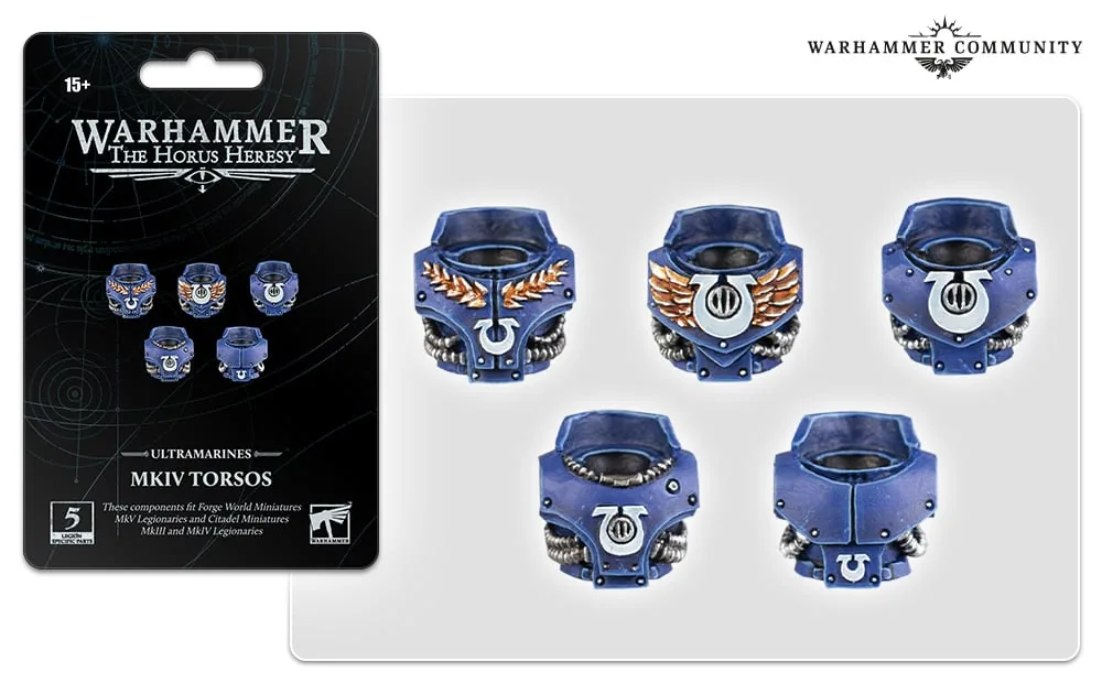 Ultramarines MKIV Torsos