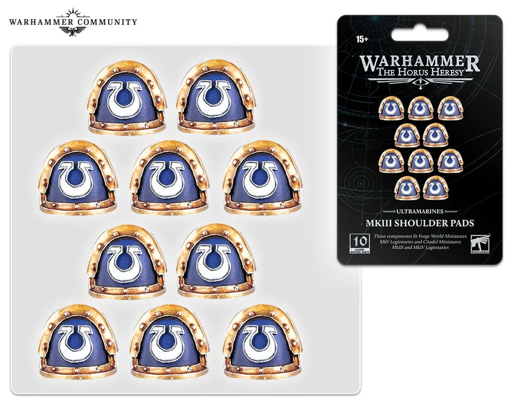 Épaulières Ultramarines MKIII