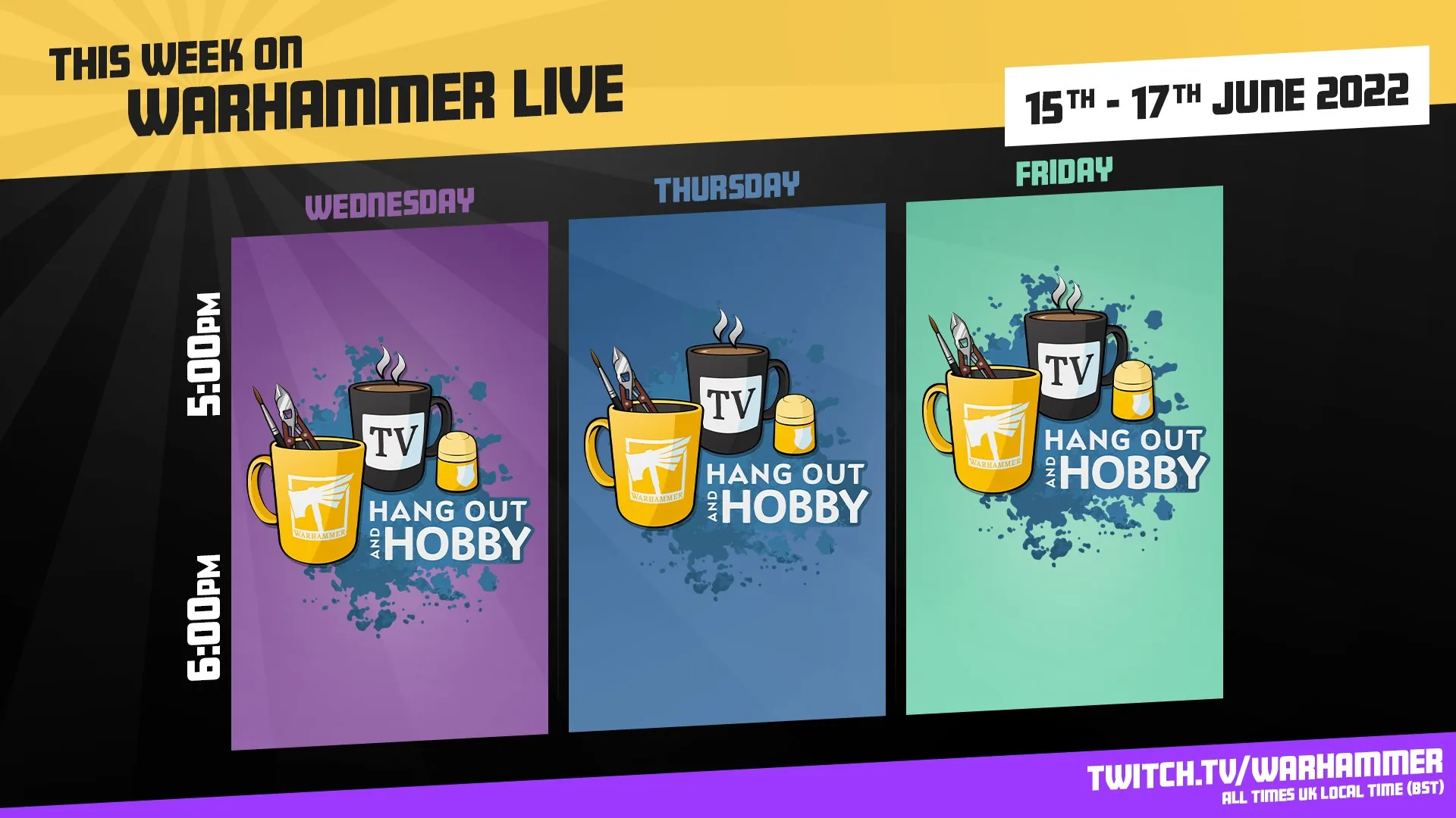 Cette semaine sur Warhammer Live