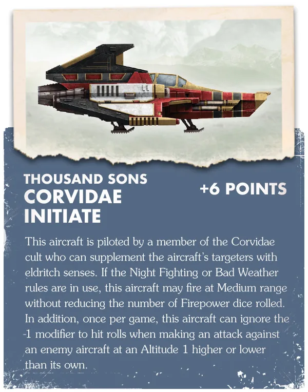 Initié aux corvidés – Thousand Sons