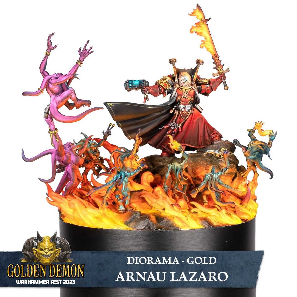 GoldenDemon FEST2023 Diorama Or