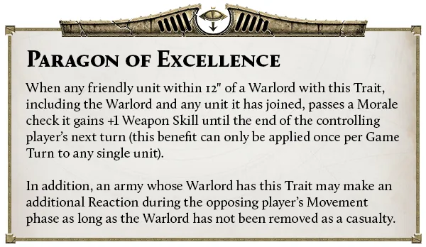 Rule: Paragon of Excellence