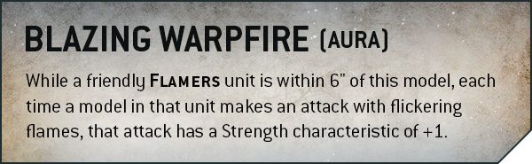 Warpfeu flamboyant