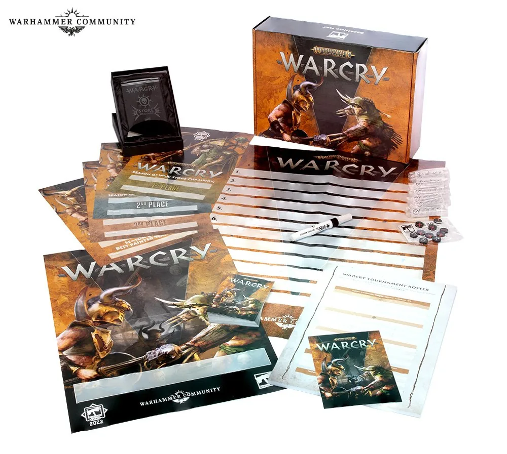 Jeu organisé Warcry