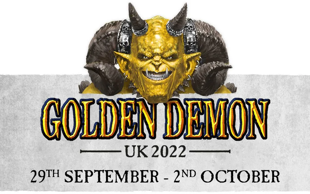 En-tête Golden Demon UK