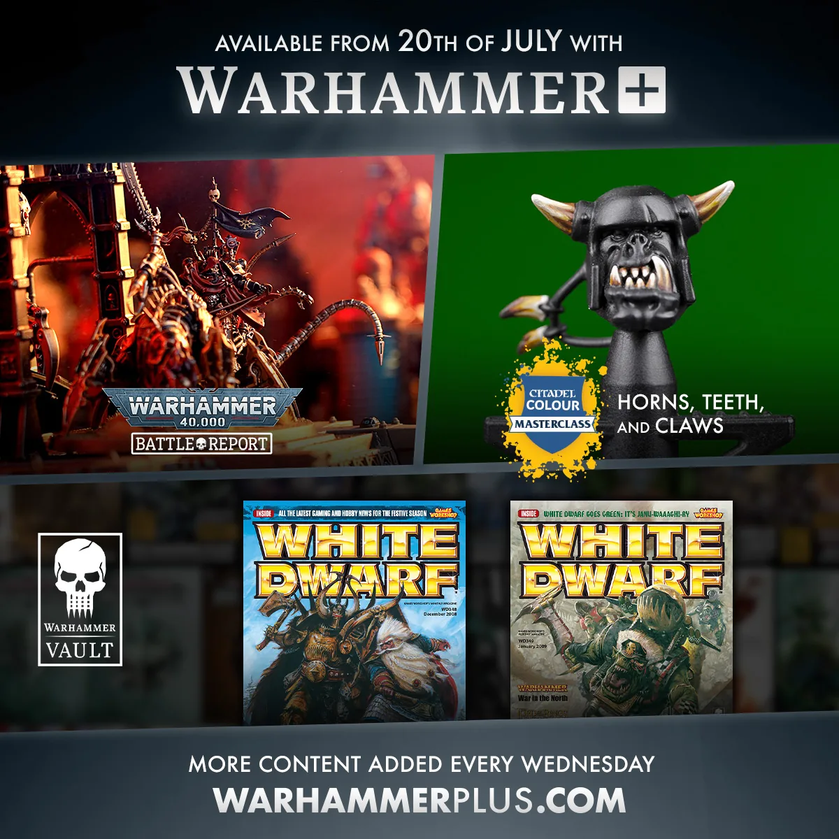 Calendrier Warhammer Plus