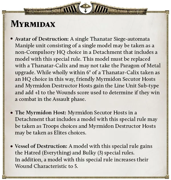 Myrmidax