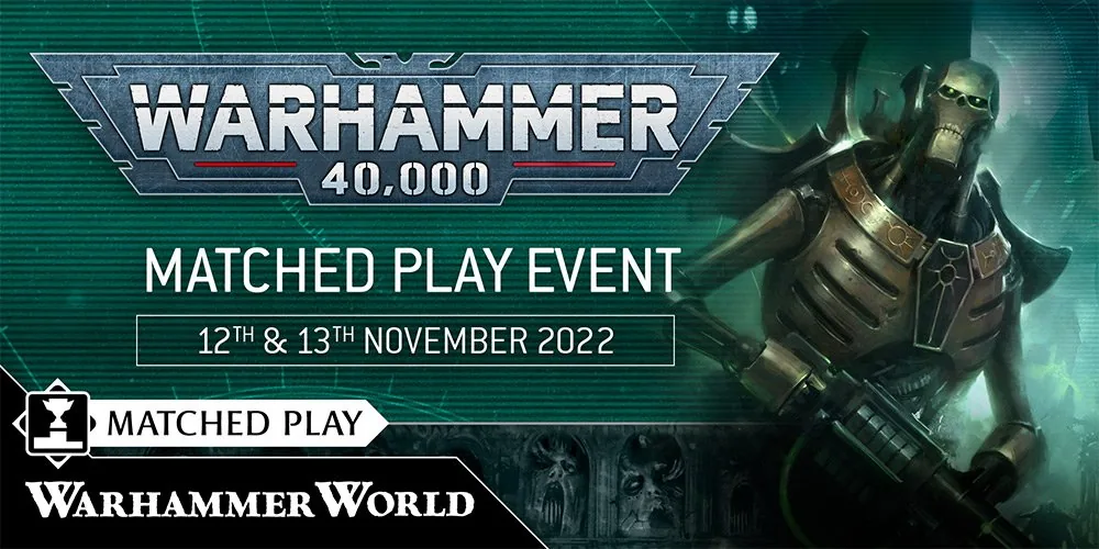 Événement de jeu égal Warhammer 40000