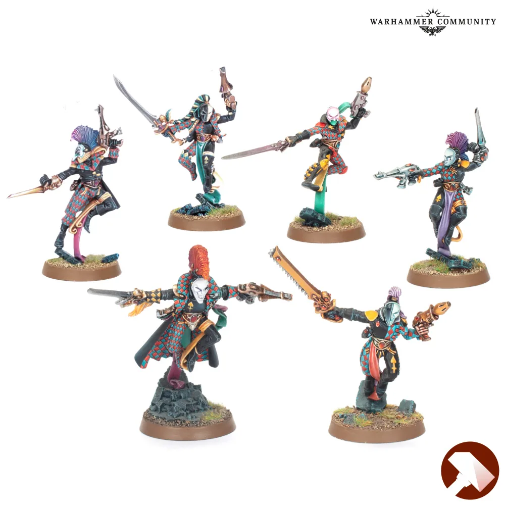 SundayPreview Mar27 40kContent HarlequinsTroupe
