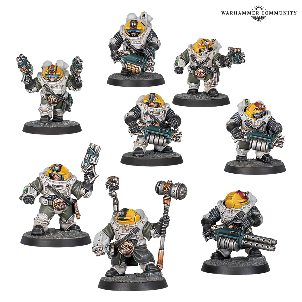 Prospecteurs accroupis Ironhead