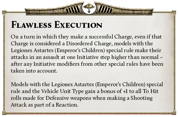 Rule: Flawless Execution