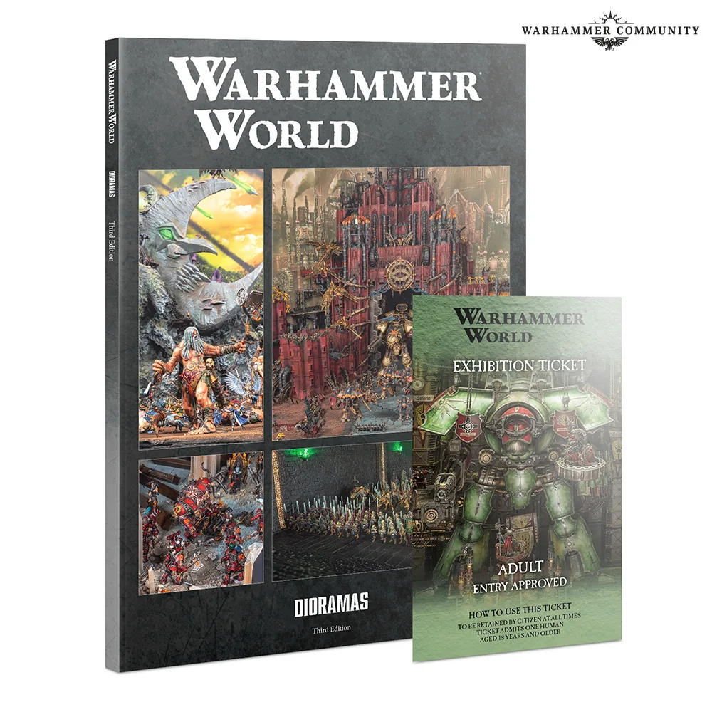 Lot de billets pour l'exposition mondiale de Warhammer