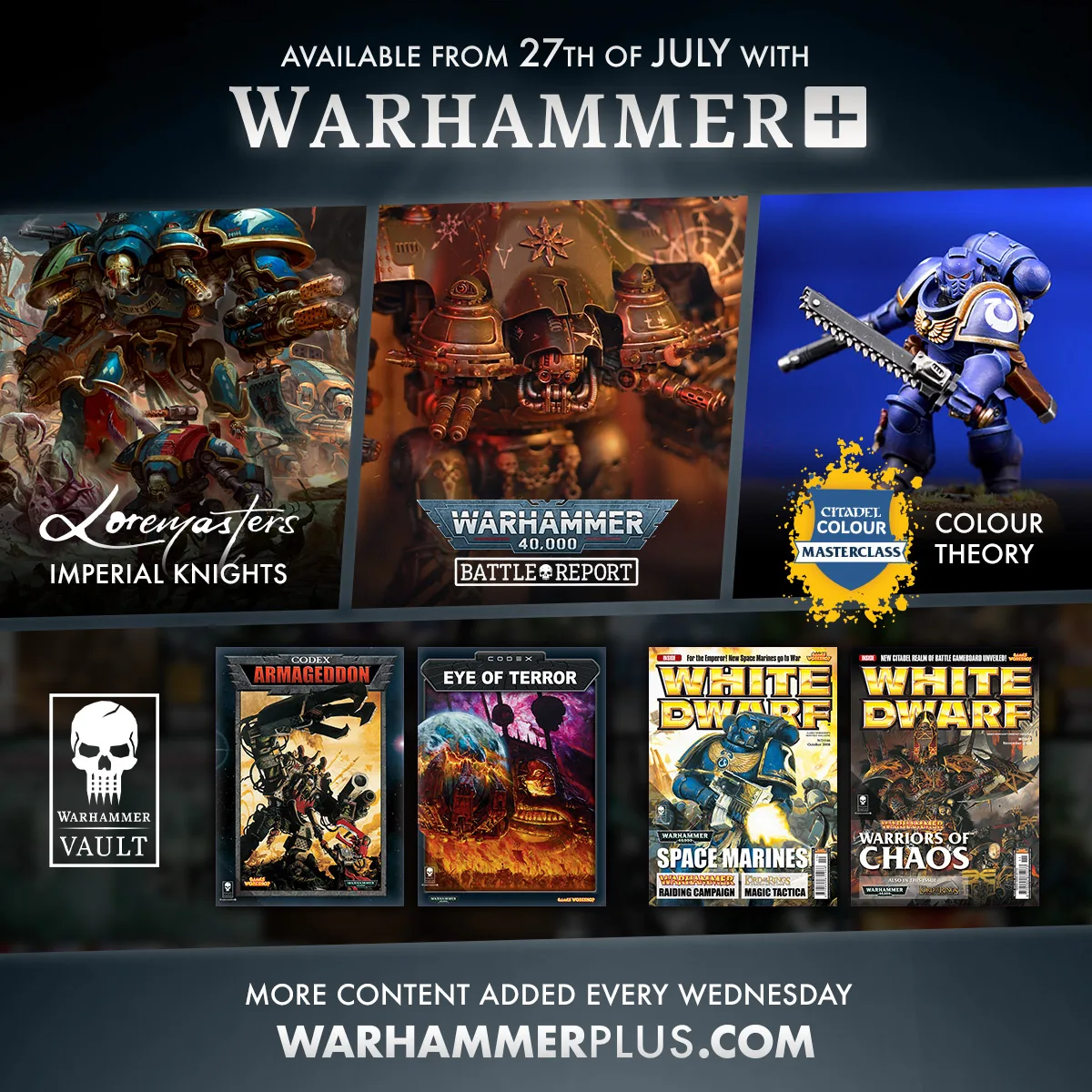 Calendrier Warhammer Plus