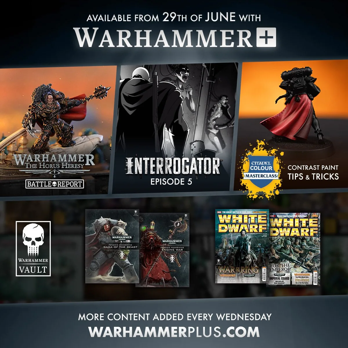 Calendrier Warhammer Plus 29 juin