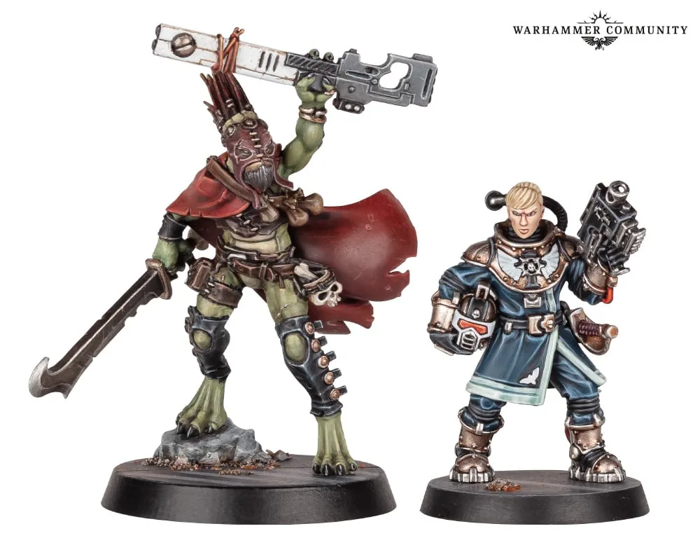 Kroot et Imperial Breacher