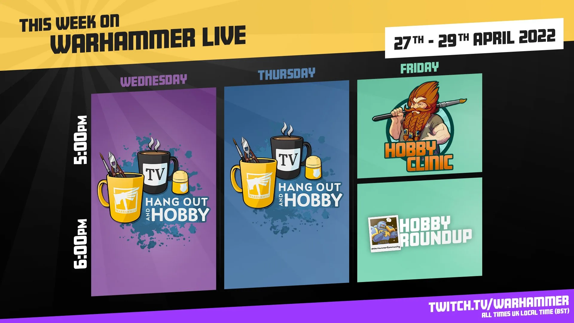 This Week on Warhammer Live