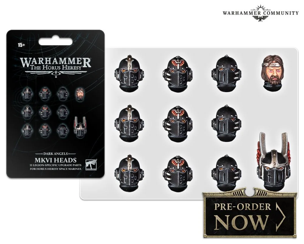 Têtes MKVI Dark Angels