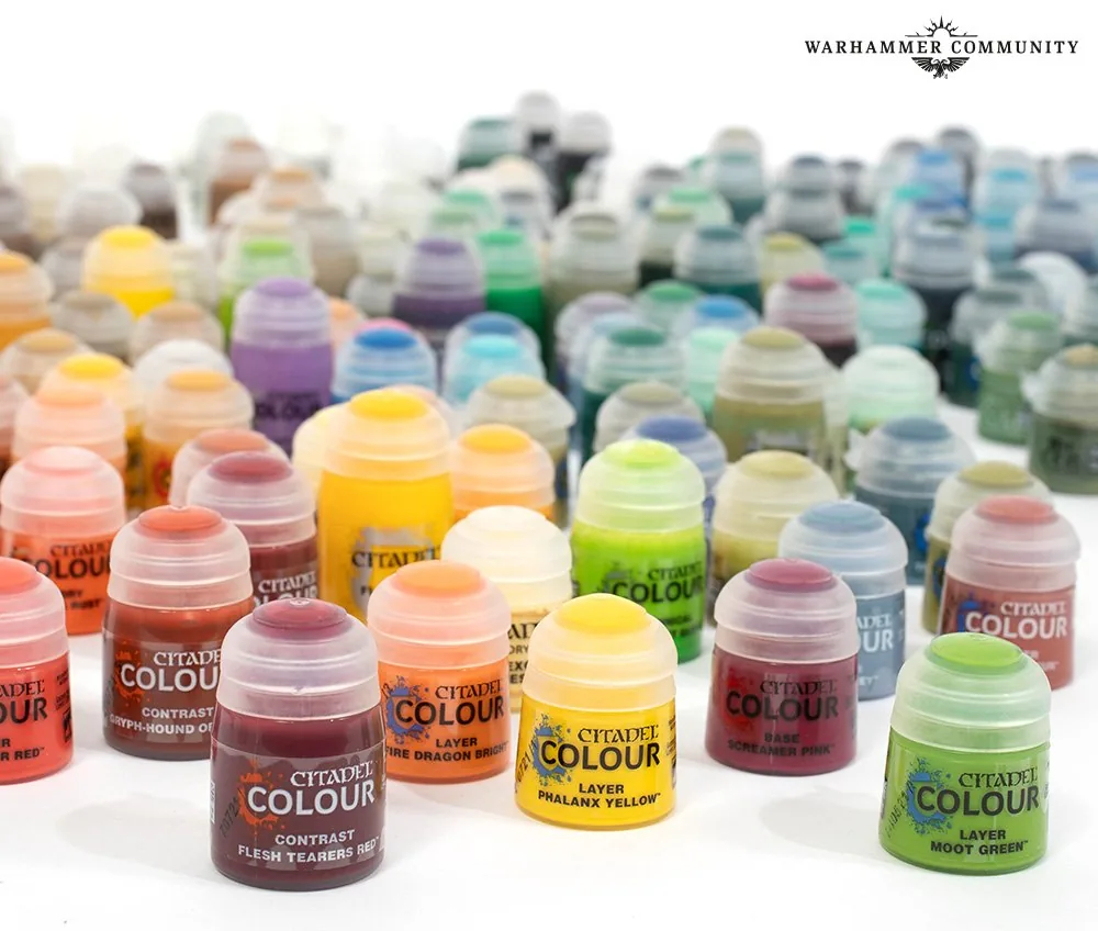 Gamme de peinture