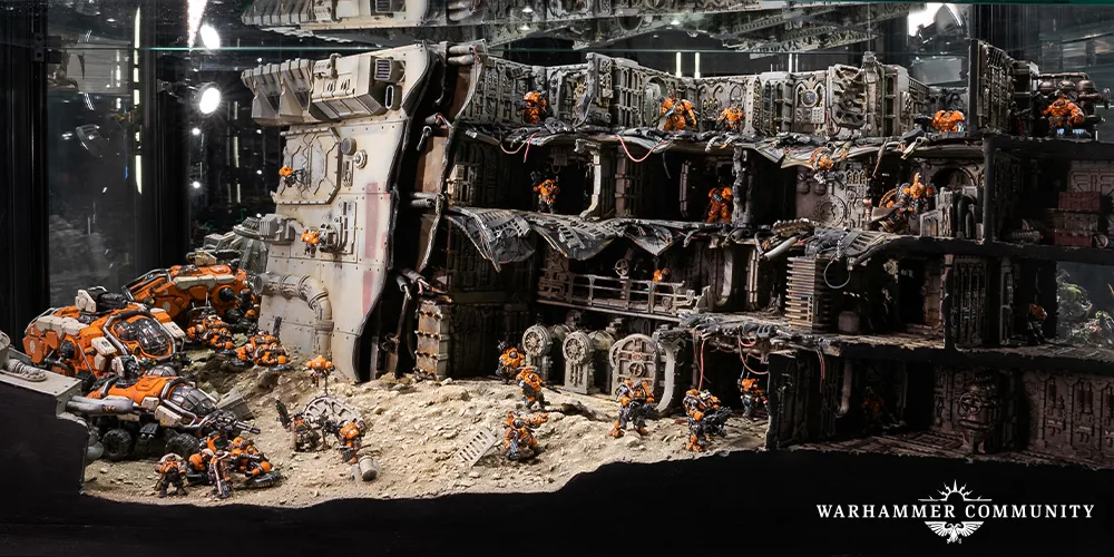 40k Votann Diorama Oct28 Contenu