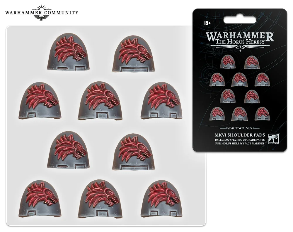Épaulières Space Wolves MKVi