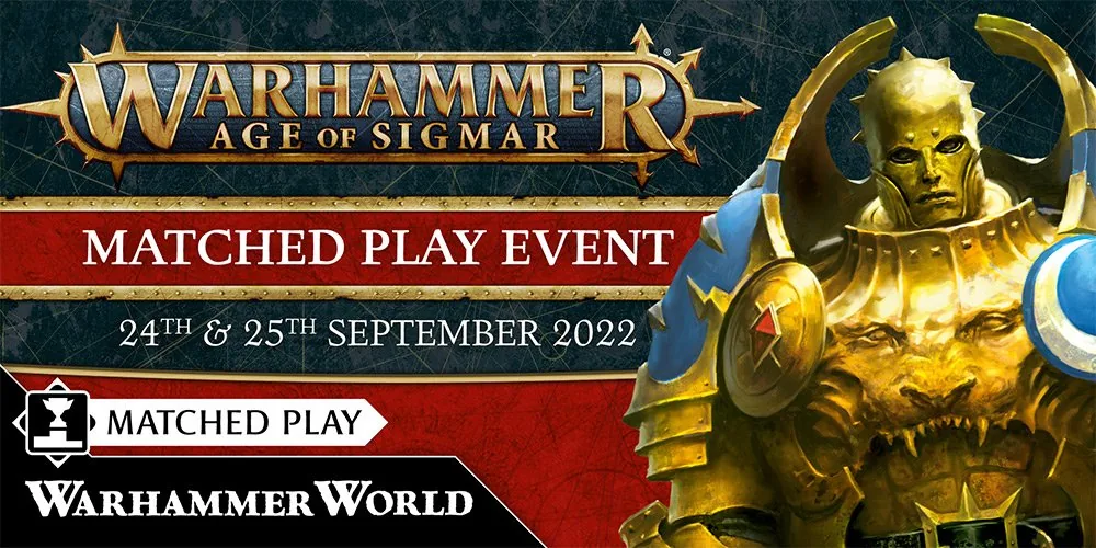 Événement de jeu égal Warhammer Age of Sigmar