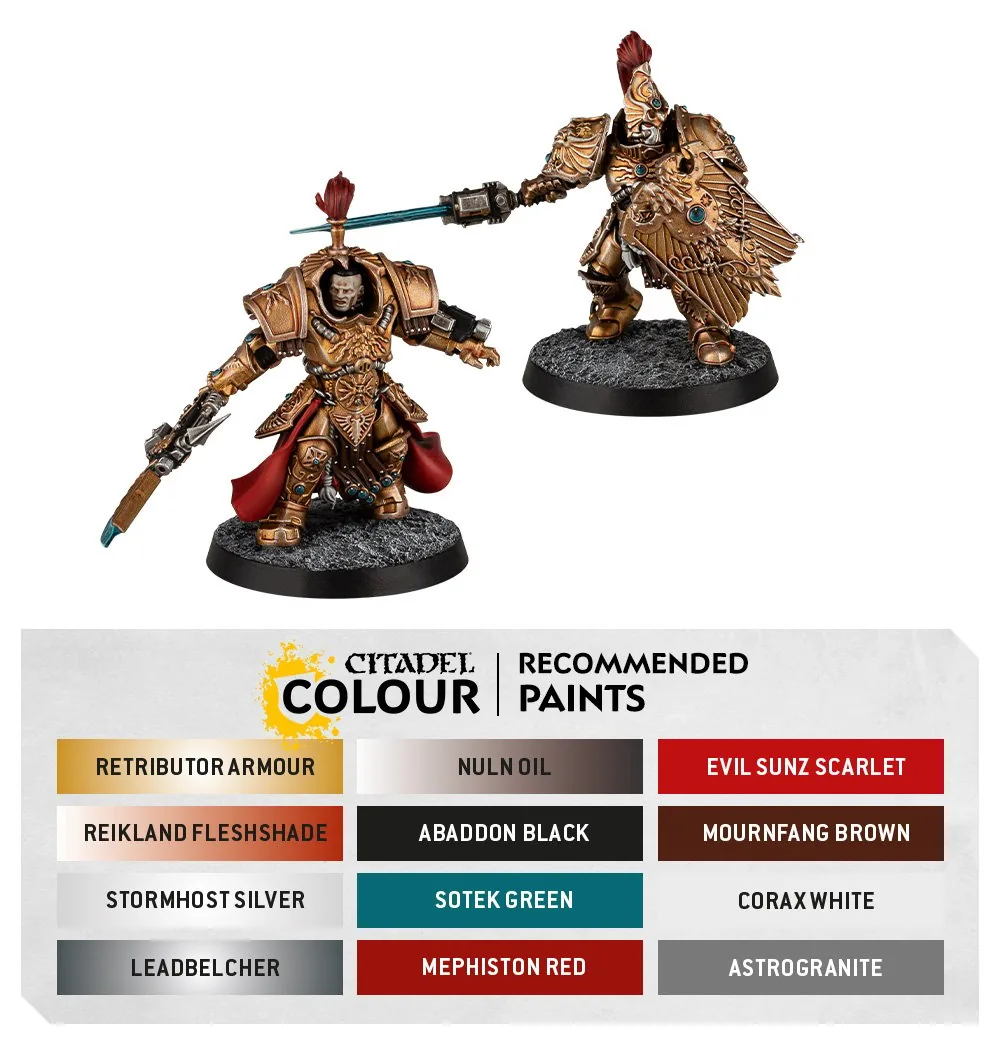 40 000 CustodesPeintures de faction