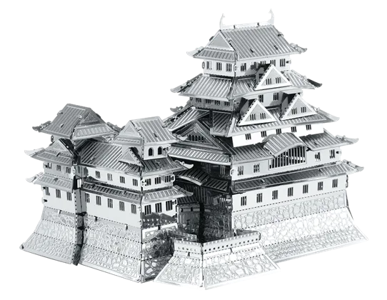 Maquette en metal Metal Earth du chateau de Himeji a assembler