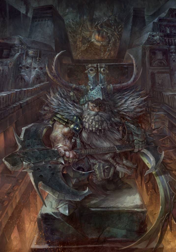 Illustration de la faction Dweghom du jeu Conquest de Para Bellum