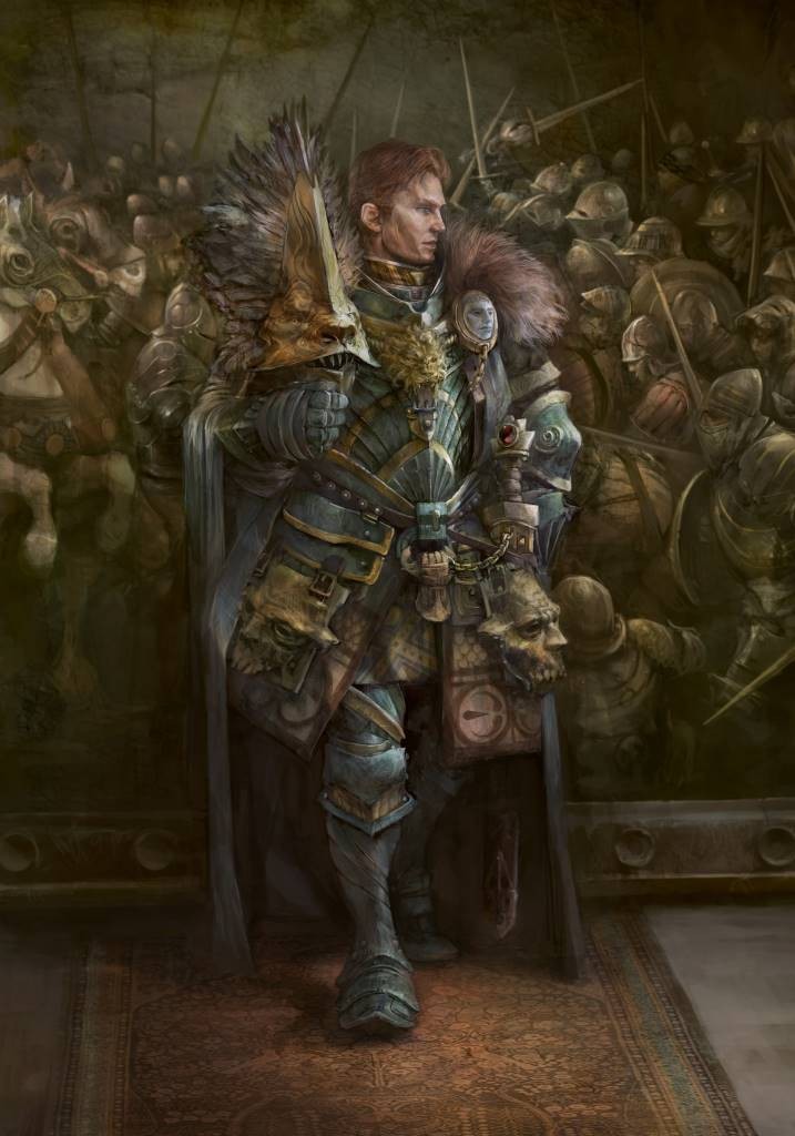 Illustration de la faction des Hundred Kingdoms (Cent Royaumes) du jeu Conquest de Para Bellum